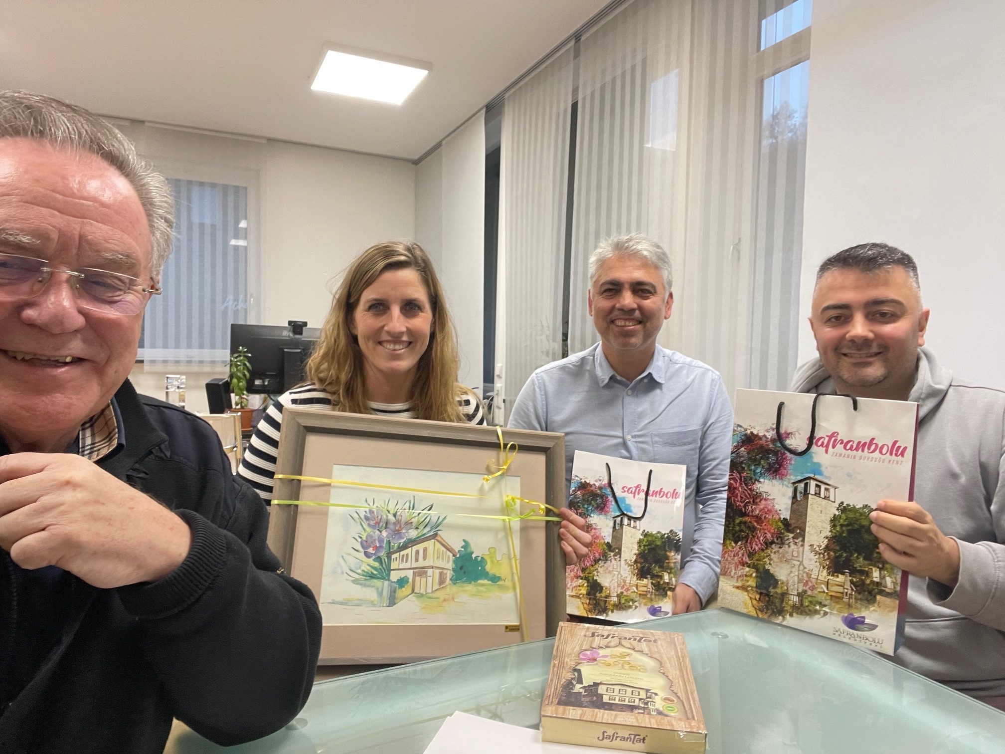 Eurotürk-Delegation zu Gast bei der Bürgermeisterin von Monschau