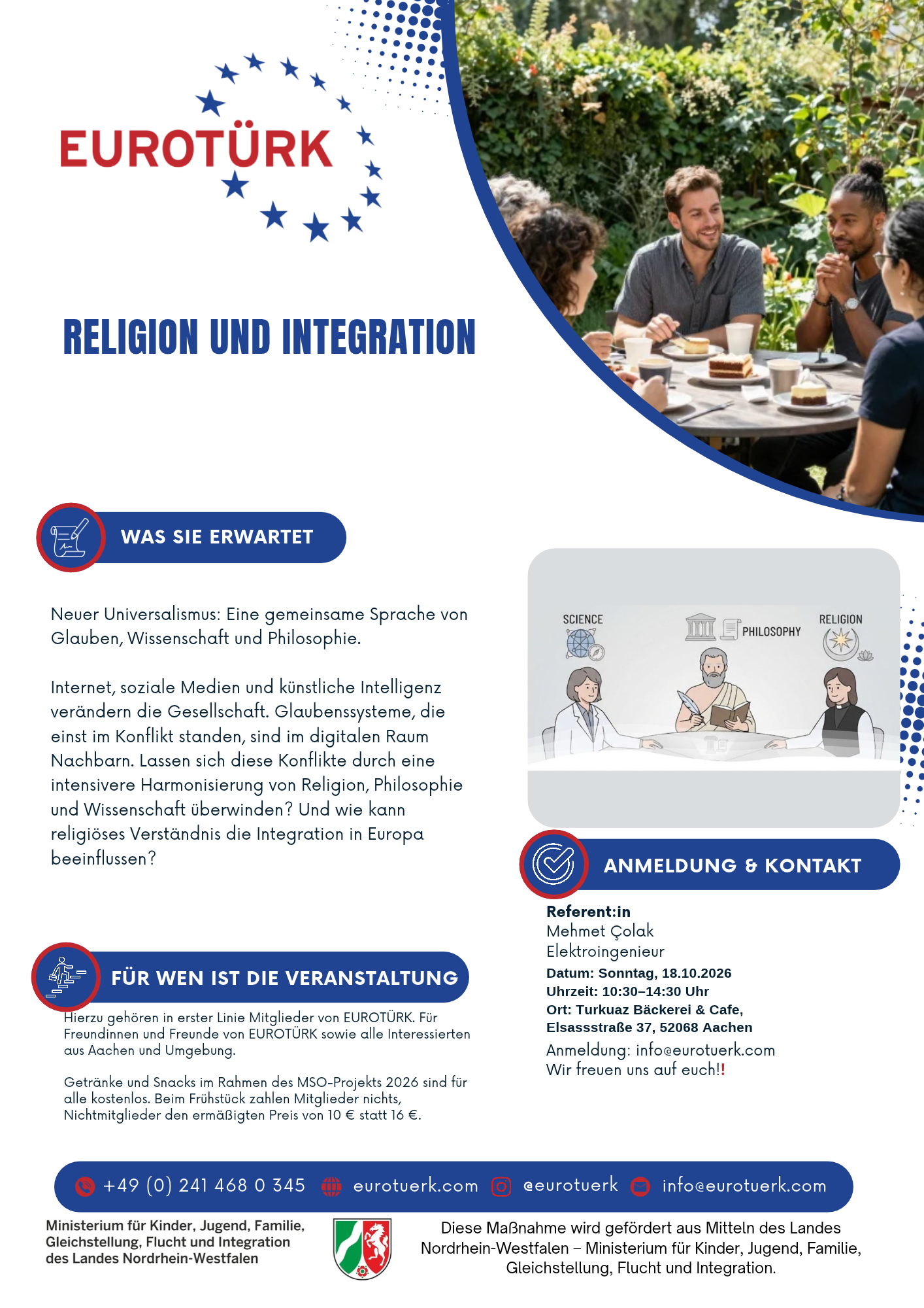 RELIGION UND INTEGRATION Projektshop